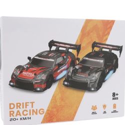RC Drift Car 1:24 Scale 4WD High Speed|Remote Control Car with Rechargeable Battery & LED Light for Kids & Adults|Ideal Gifts for Birthday & Special O