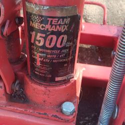 1500lbs capacity hydraulic atv/motorcycle lift