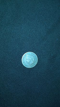 1892 Indian head copper penny