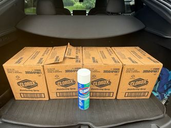 $25 each case. CLOROX Disinfecting Spray