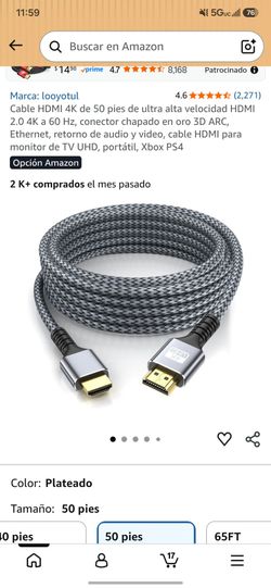 HDMI cable 50ft