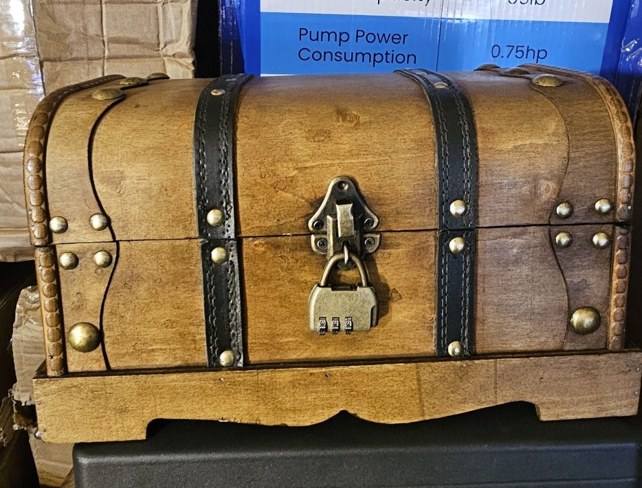 Treasure Chest Storage Box