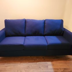 Blue 3 Seat Sofa
