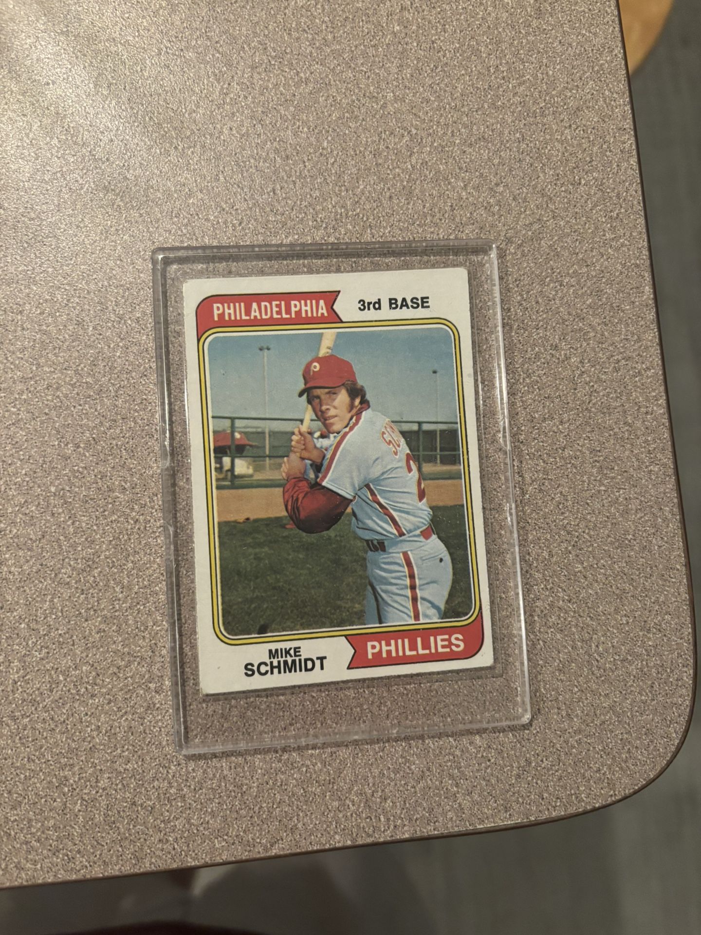 1974 Topps Mike Schmidt Baseball Card