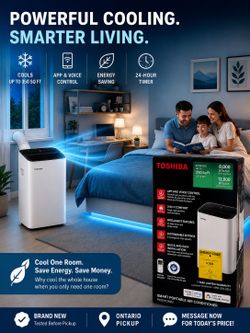 Toshiba 8,000 BTU Portable Air Conditioner