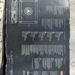 JL AUDIO. VX600/1i 600W • MONOBLOCK SUBWOOFER AMPLIFIER WITH INTEGRATED DSP