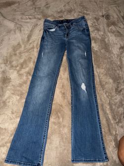 $15 size 1 Hollister Distressed Bootcut Jeans