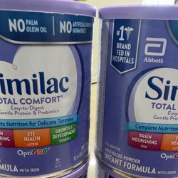 Two Brand New Similac Total Comfort