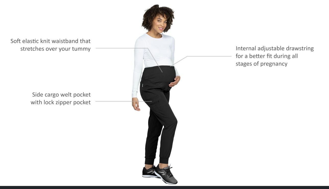 Maternity Scrub Pant L Jogger