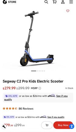 Segway C2 Pro E scooter kids