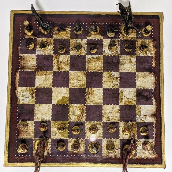 Handmade Medieval Chess