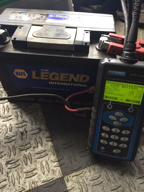 Napa legend 7548 automotive car truck battery