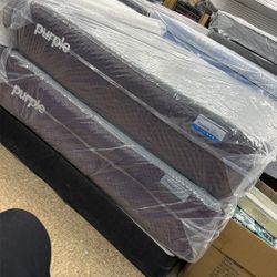 Purple Restore Premier Cool Touch Queen Size Mattress $1299