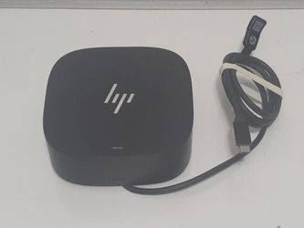HP USB-C Dock G5. NO POWER ADAPTER Works Great Tested. View Description For Details