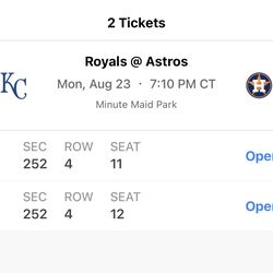 Astors Tickets 