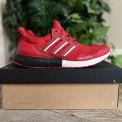 Adidas Ultraboost Size 10 Good Condition Montreal Red