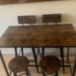 Table And 4 Chairs