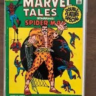 Marvel Tales #33, published in 1972, featuring Spider-Man and Kraven the Hunter