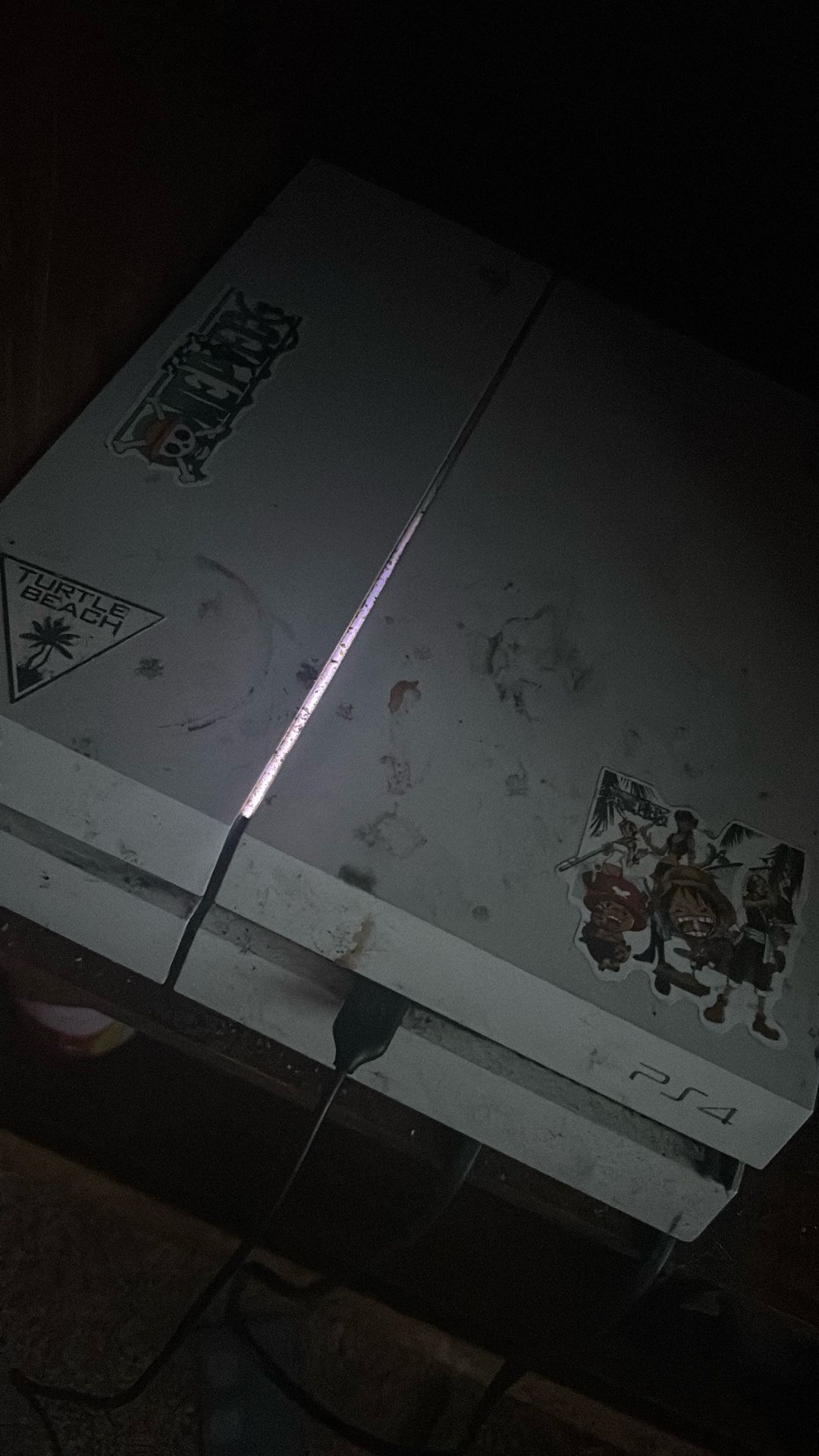 PS4-still Works-just Have To Wipe It Off