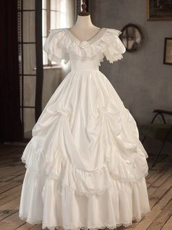 Retro 80s Full Wedding Set – Dress + FREE Accessories!