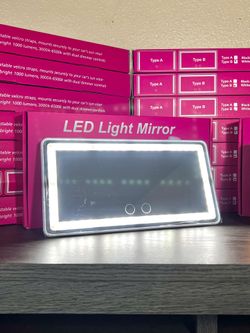 Car Vanity Mirror!💡👄💄