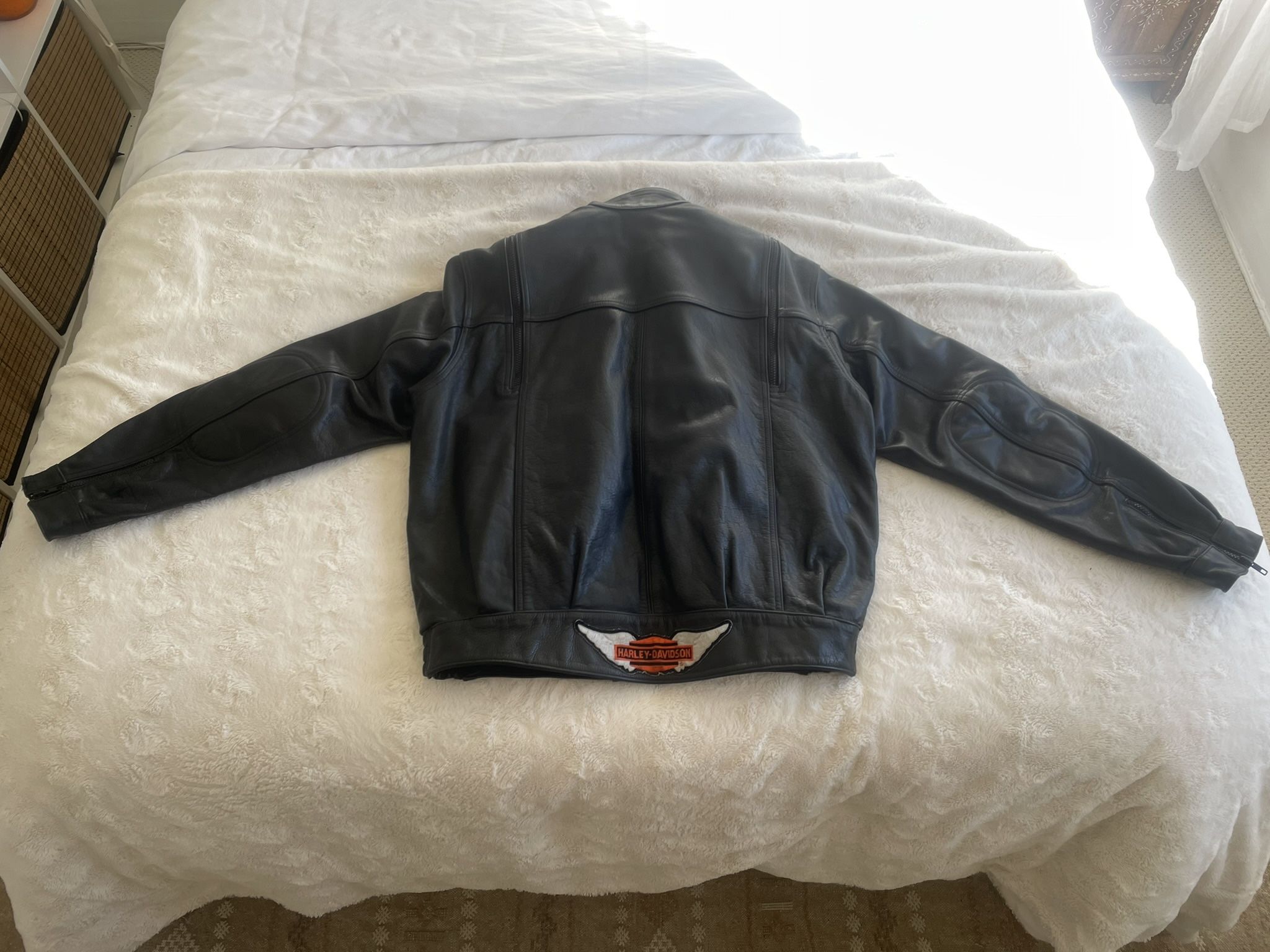 Vintage Hein Gericke Harley Davidson Leather Jacket