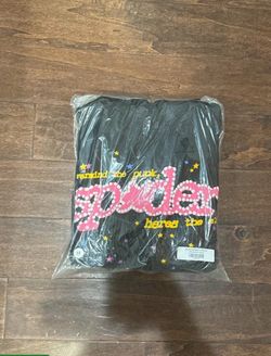 Black spider hoodie