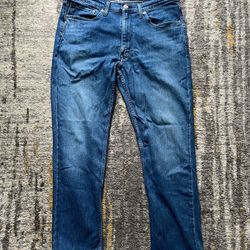 LEVIS Jeans 36 x 32 Blue 514