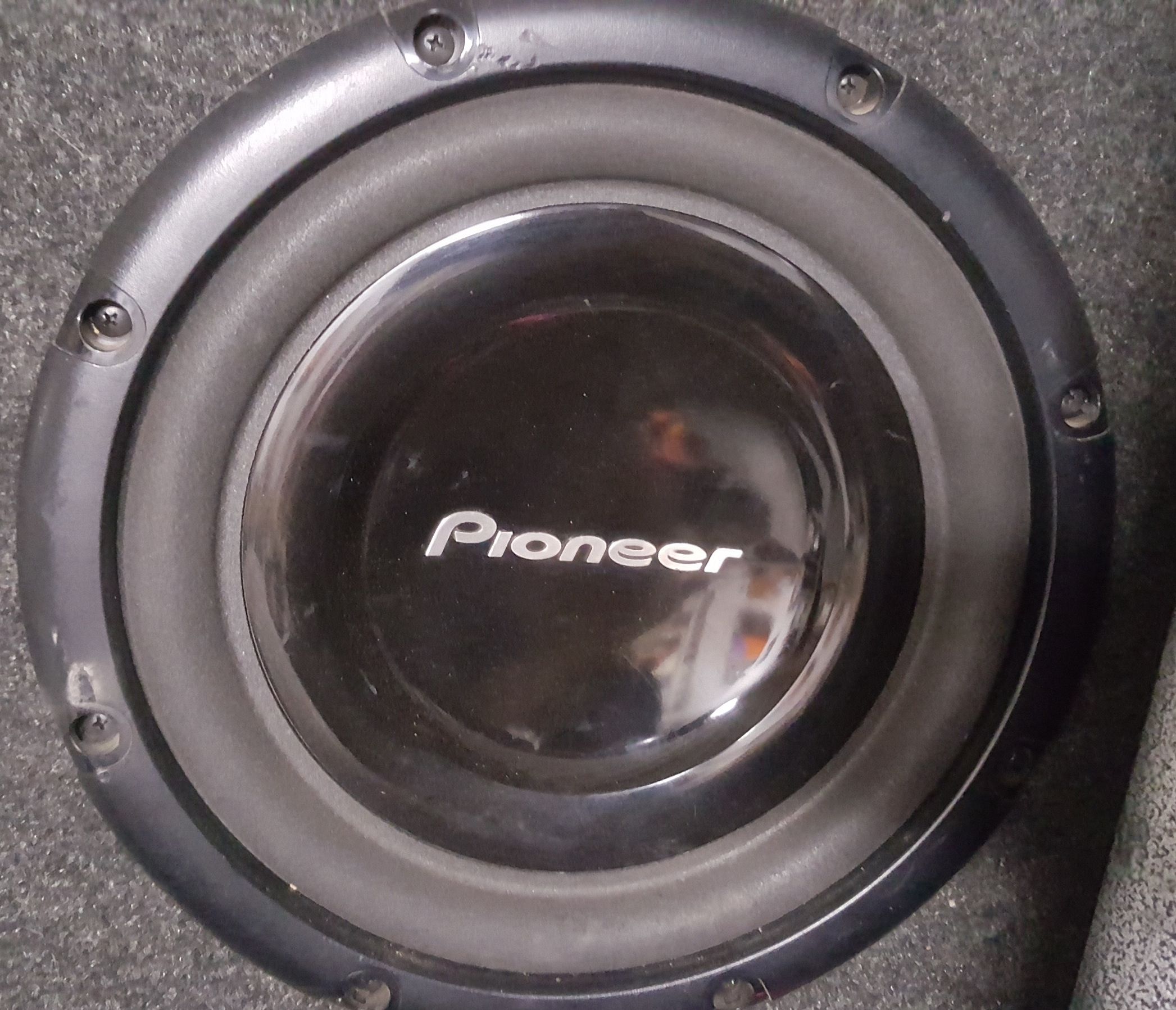 Pioneer 12" sub & Rockford Fosgate Punch 325.1 amp