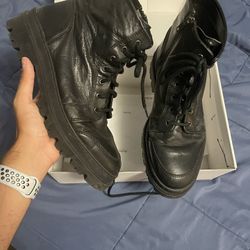 Aldo Black Fashion Boot Size 10
