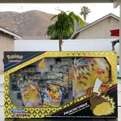 Pokemon Crown Zenith Pikachu Vmax Premium Collection 