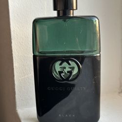 Gucci Guilty Black EDT 3 Oz (about 60% Full)