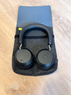Jabra Evolve2 75 USB-A Wireless Headset w/ Dongle - ANC, 8-Mic, Bluetooth