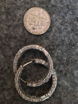 14k heavy piece with CZ