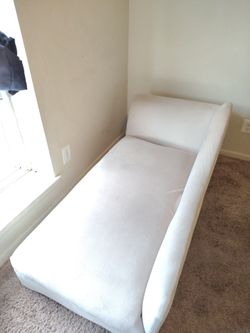 Cream / off white colored chaise