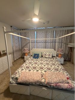 Dream King bed with frame
