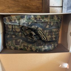 Camo Strap Vans