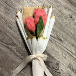 Tulipanes Hechos A Mano Completamente !! 