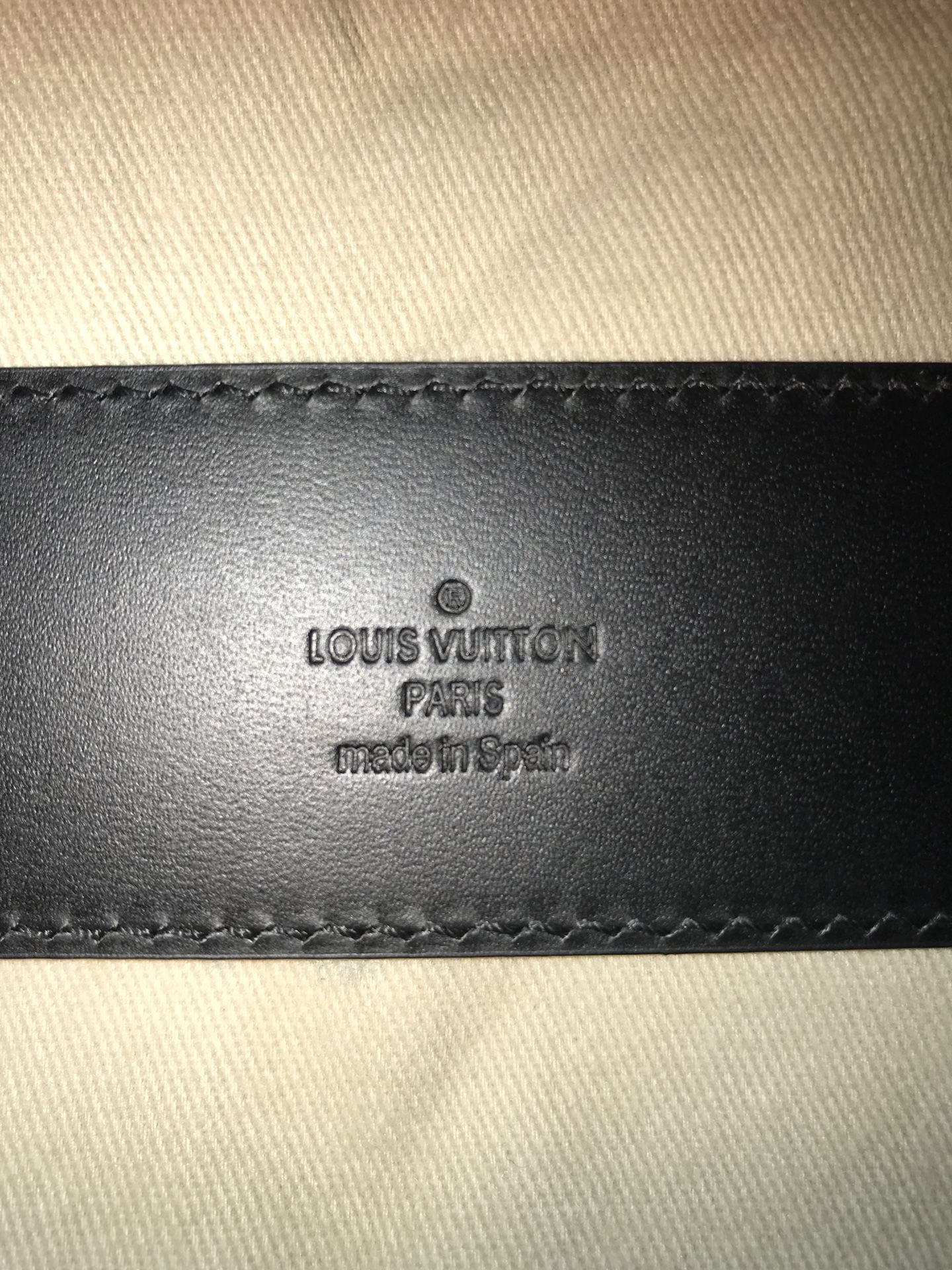 Louis Vuitton Damier Graphite Pont Neuf Belt – Iconics Preloved Luxury