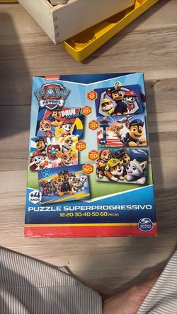 Paw Patrol Puzzle (box with 6 puzzles)