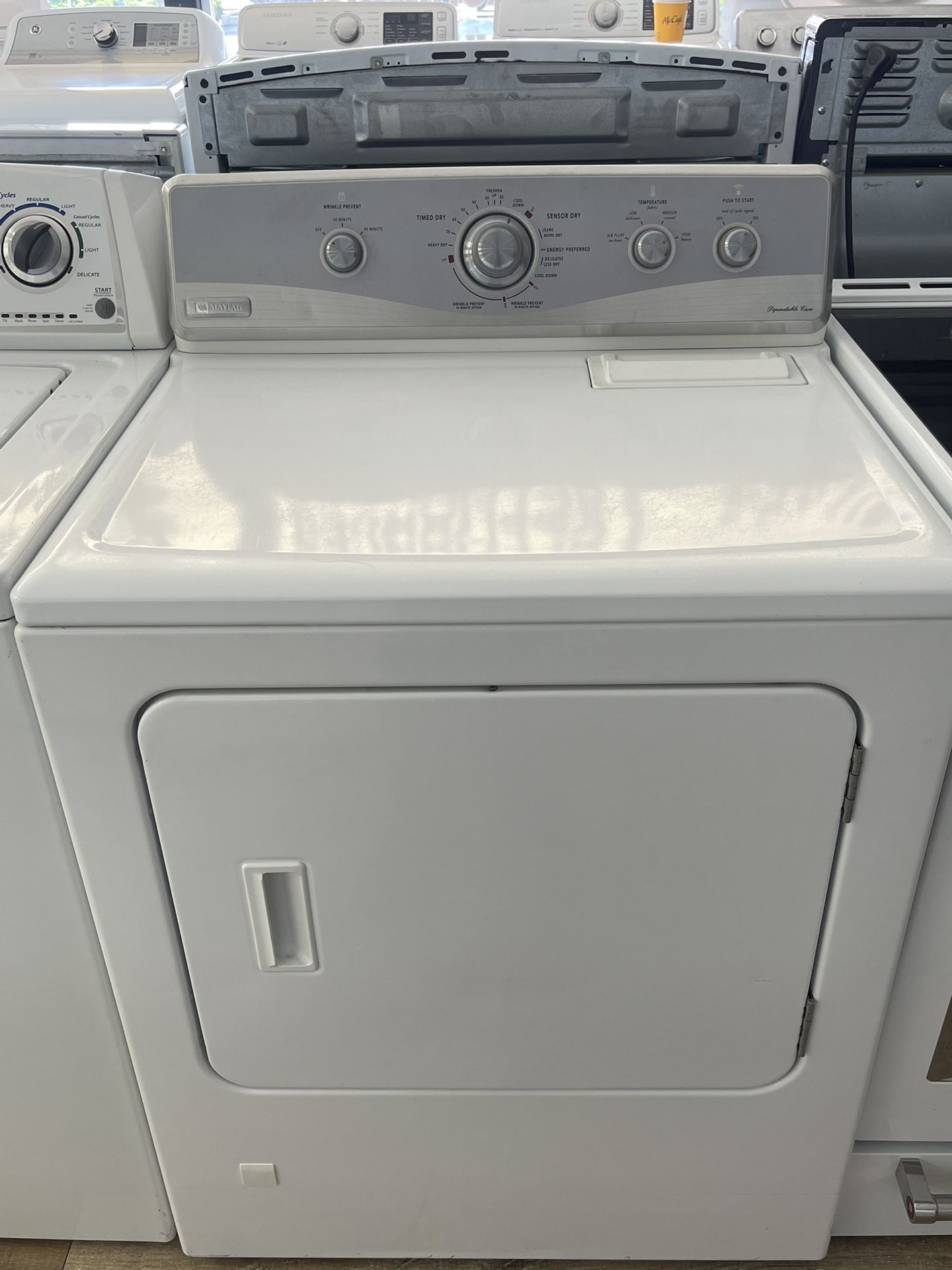 Maytag Dependable Care Gas Dryer In Excellent Condition