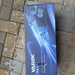 VARSK 4-in-1 car vacuum + tire inflator (with digital gauge & LED)