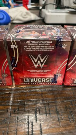 Brand New 2026 Topps WWE Universe Trading Cards Hobby Box