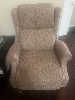 Paisley reclining Armchair set