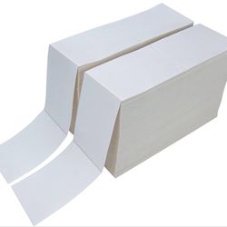 6000 4x6 Thermal Shipping Labels – Fanfold, Direct Thermal