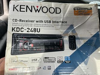 Kenwood KDC-248U CD receiver (New Stock)