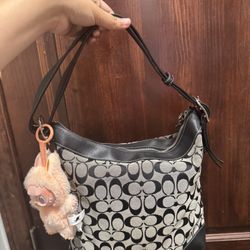 Black Vintage Coach Bag
