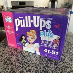 Pull-UPS Plus+ Brand New Sealed 4t-5t 102 Count!