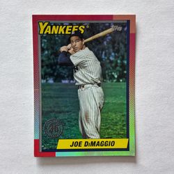 Joe DiMaggio topps