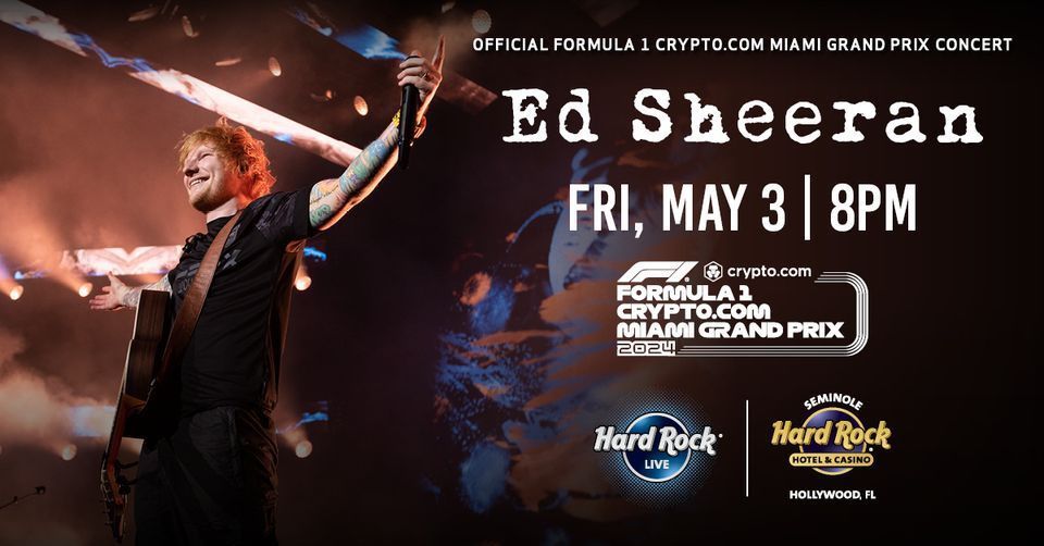 Concert Tickets- Ed Sheeran 